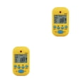 thumbnail image 1 of Sintonizador Mini Seitruly Metrónomo digital con clip Amarillo 2piezas, 1 of 6