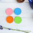 thumbnail image 4 of COMPUKAS Silicone Lids for Glass Cups 4-Pack Assorted Colors Reusable Bowl Covers Airtight Seal for Food Storage, 4 of 7
