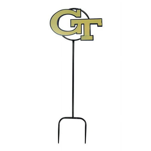 Georgia Tech Logo Wrought Iron Yard Decor