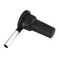 thumbnail image 4 of BIMZUC Portable Battery Powered BBQ Fan Air Blower for Outdoor Camping Picnic Charcoal Grill Barbecue 6.5 x 3.15 x 5.43 inches / 16.5 x 8 x 13.8 cm Efficient Fire Starter Handheld Blower, 4 of 9