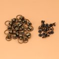 thumbnail image 3 of Bag Ring Buckle,20pcs DIY Leather Craft Brass Nail Rivet Rivetringbuckle Precision Engineered, 3 of 9
