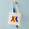 thumbnail image 4 of CafePress - Ribbons For All Tote Bag - Unisex Canvas Tote Bag, Beige, 1-Piece, 4 of 6