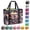 Flamingo-Black, variant on Mesh Beach Bag, Waterproof Sandproof Mesh Tote Bags for Picnic Travel Pool, Black