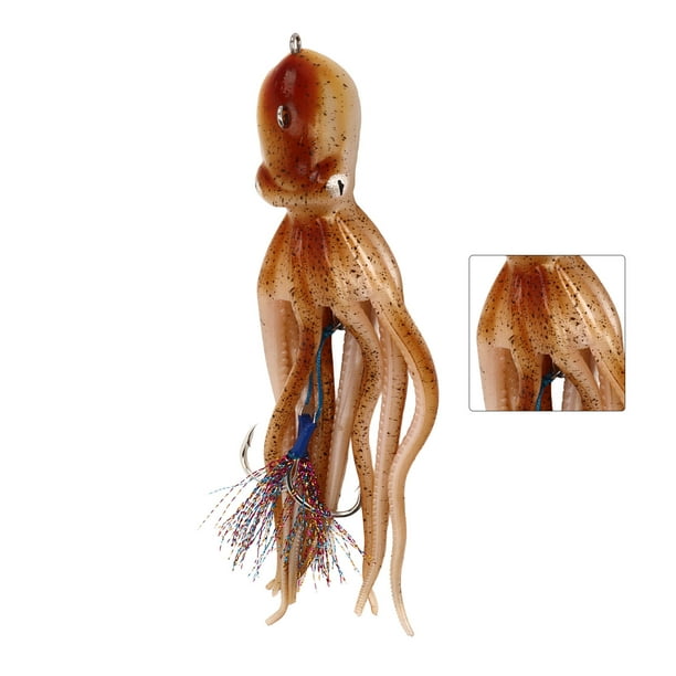 Octopus Fish Lure Rigs, Squid Fishing Lures Bite Resistant For Seawater