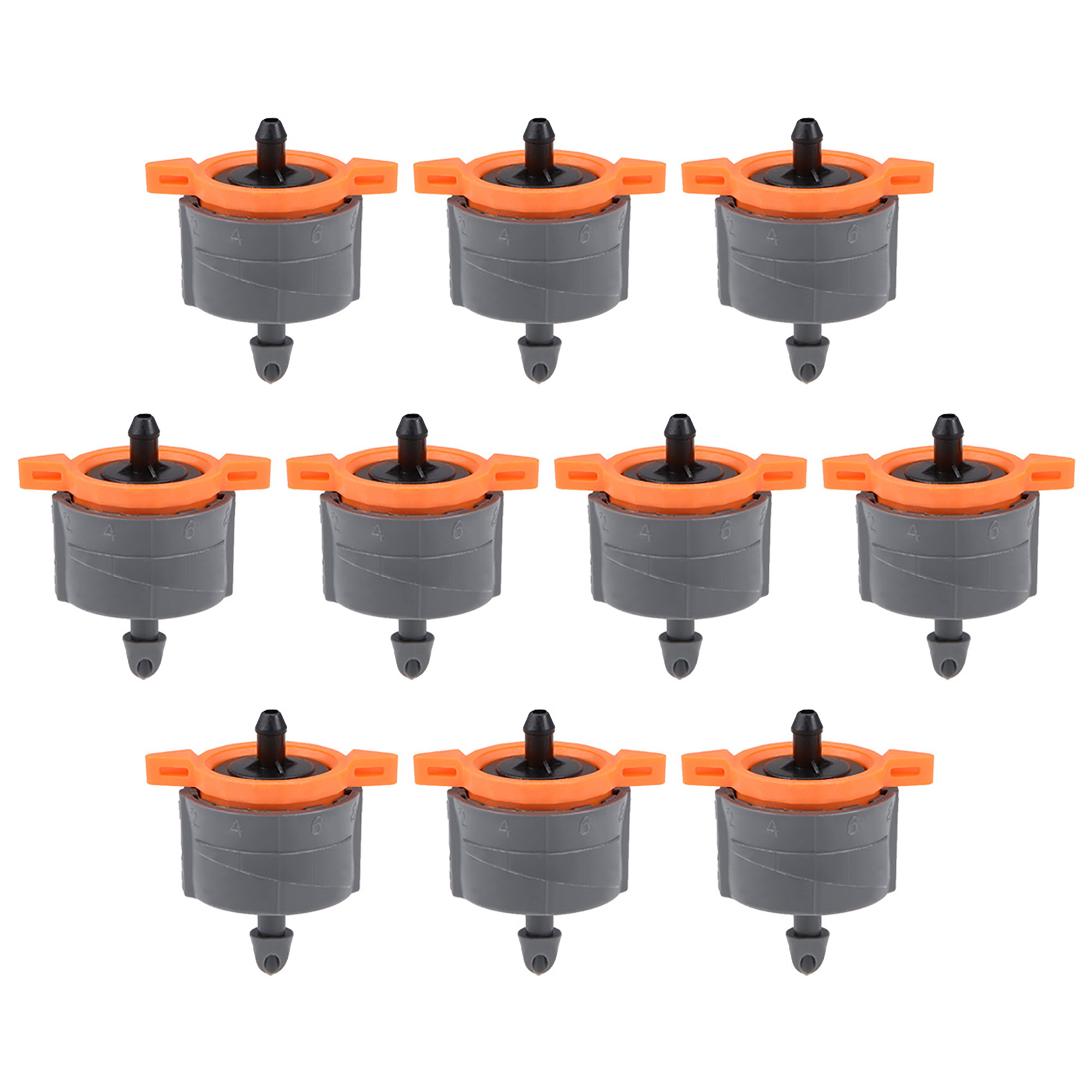 Pressure Compensating Dripper 0.52.6GPH 210L/H Adjustable Emitter