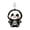 A001- Black, variant on Halloween Plush Cute Skeleton Stuffed Animal Keychain Cute Halloween Decorations Spooky Holiday Gift for Halloween Lovers 3.5 Inch