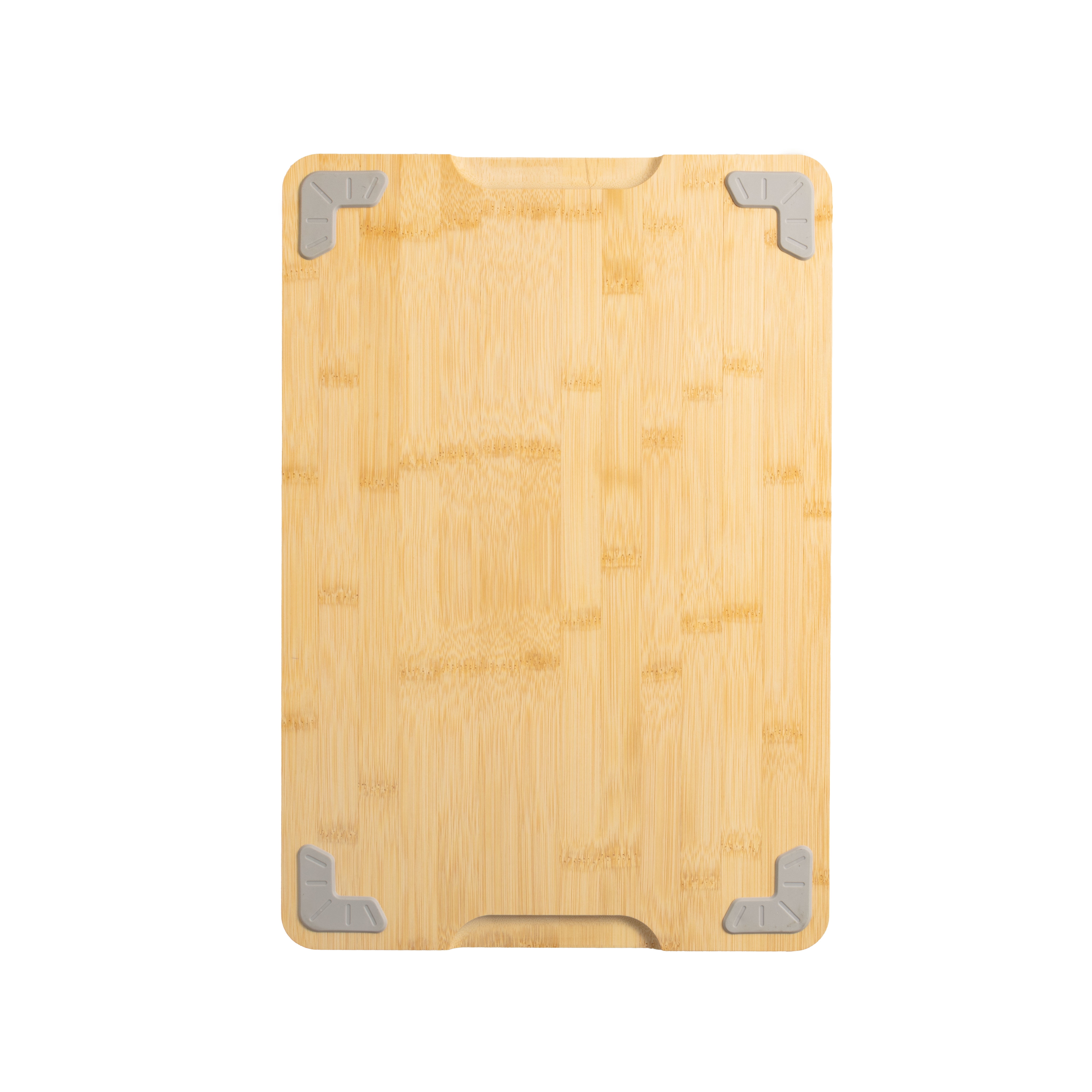 Mainstays Non-slip Bamboo Cutting Board, 14" x 19.5" with Juice Groove