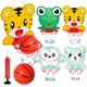 thumbnail image 2 of Juguetes de baloncesto para niños, aro de baloncesto, juego deportivo ajustable para niños, niñas, bebés, juguetes de baño al aire libre, regalo, 2023, 2 of 4