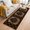 Brown, variant on Black Brown Plaid Cat 2'x6' Runner Rug, Vintage Mysterious Washable Non-Slip Area Rugs for Hallway Kitchen Floor Bedroom Entryway, Long Laundry Carpet Decoration Indoor Mat