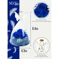 thumbnail image 5 of Otuo Preserved Flower Rose Gift in Glass of Angle, 【Large Size】 Eternal Flower Rose Present for Mothers Day, Angel Rose Gifts for Her, Grandma, Wife, Girlfriend (Blue), 5 of 7