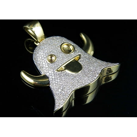 Snapchat ghost pendant best sale