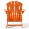 thumbnail image 6 of WestinTrends Dylan Outdoor Adirondack Chair, Orange, 6 of 17
