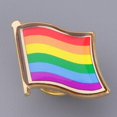 thumbnail image 2 of 2x Pin de del iris Pines de solapa Pin de botón de metal del iris pines Insignias perfke Insignia de pines de arco iris, 2 of 9
