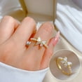 thumbnail image 5 of YYKihy A Design With Irregular Textured Zircon Silver Ring And A Female Silver Ring, 5 of 7