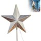 thumbnail image 1 of wonima02 Starry Night 6.3" Clip-On Christmas Tree Topper, Illuminated Twinkle LED Acrylic Star with Sparkling Lights, Glowing Night Light for Holiday Decor (White), 1 of 1