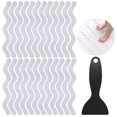 thumbnail image 4 of Bathtub Sticker Set 24 Pcs Non-Slip Safety Strip Diamond Texture Safety, 4 of 8