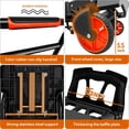 thumbnail image 3 of Folding Hand Truck Dolly Cart 440 LB Capacity For Moving Shopping Office Use, 3 of 3
