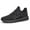 Black, variant on Running Shoes for Men Lightweight Mesh Slip-on Sport Walking Sneakers