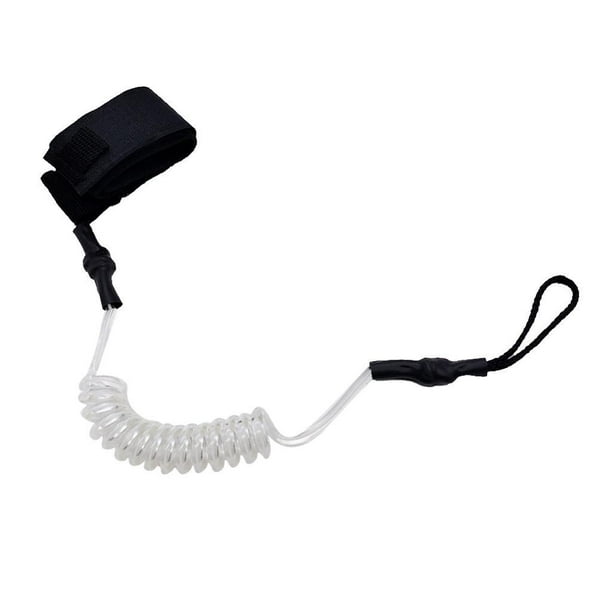 Eigraketly Paddle Safety Rod Elastic Leash Boats Stretch Rope Raft Deportes acuáticos Claro 45 cm