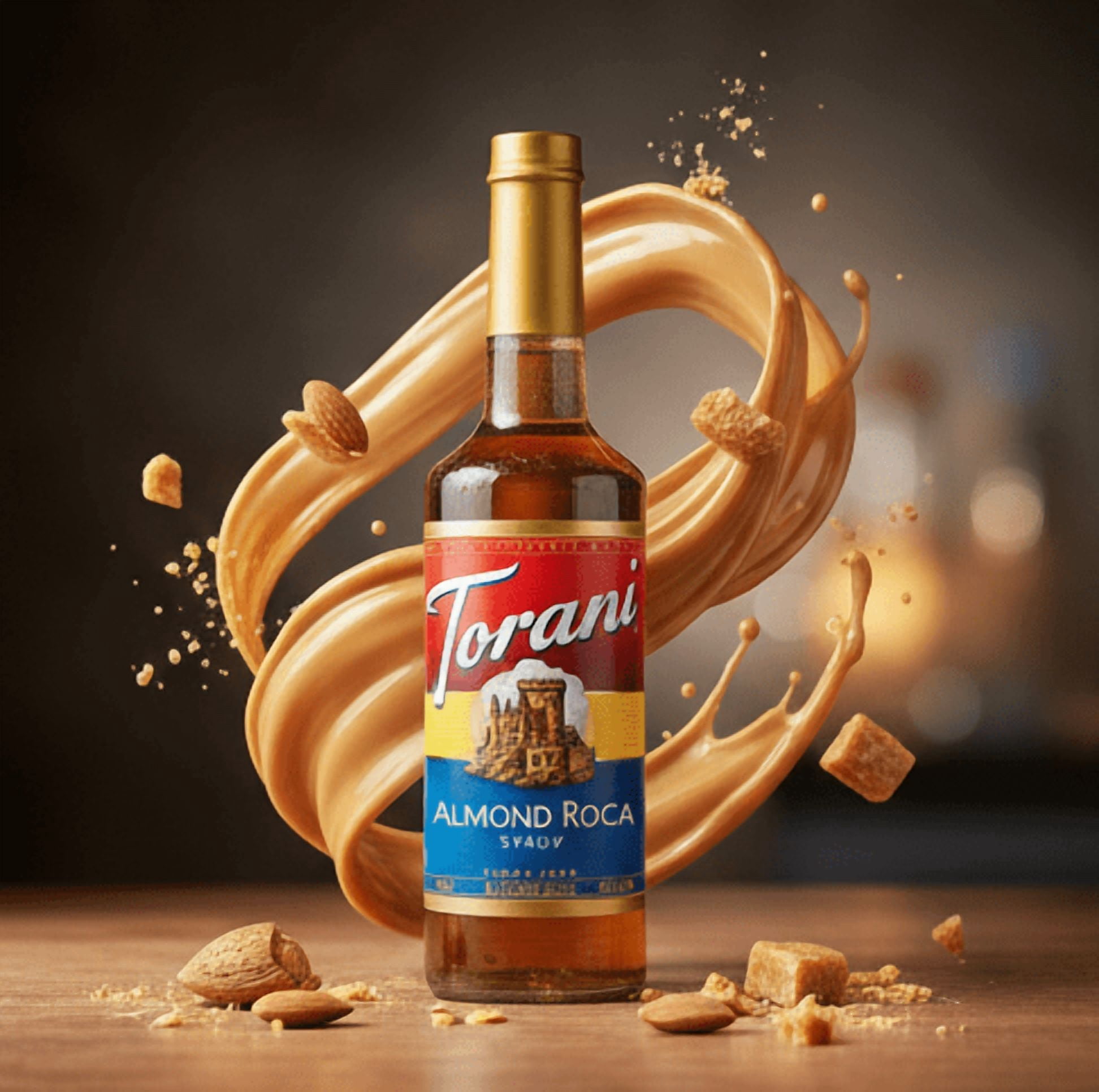 Torani Almond Roca Syrup cs 12/750 ml
