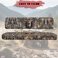 thumbnail image 4 of HUIACONG Camo Elk UTV Seat Covers Waterproof Comfortable Universal UTV Seat Covers Non-Slip Soft for Kawasaki Mule 4010, 4 of 7