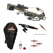 TenPoint Wicked Ridge Raider 400 with Soft Case, Arrows, and Accessories Bundle