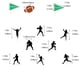 thumbnail image 5 of 24 piezas de palillos de dientes desechables con temática de fútbol Jugadores de touchdown Decoraciones de fútbol para temática deportiva Suministros de cumpleaños, 5 of 6