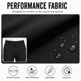 thumbnail image 4 of YAPPO Men's Stretch Dress Pants, Quick Dry Business Casual Slacks, Straight Fit for Office, Golf & Travel, 30" Inseam, 4 of 7