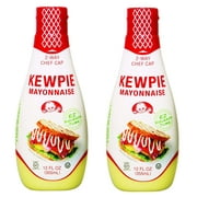 Kewpie Mayonnaise - Japanese Mayo Sandwich Spread Squeeze Bottle - 12 Ounces (Pack of 2) (1 PACK)