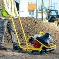 thumbnail image 5 of TOMAHAWK 5.5 HP Honda Vibratory Plate Compactor Tamper for Dirt, Asphalt, Gravel, Soil Compaction with 3.5 Gallon Water Tank and GX160 Engine, 5 of 8