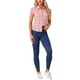 thumbnail image 2 of CAMISA DE BOTONES DE CUADROS CON CUELLO PUNTO Y MANGAS CORTAS PARA MUJER INSPIRADA CHIC TALLA XS ROSA-BEIGE, 2 of 6
