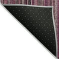 thumbnail image 3 of Addison Rugs Chantille Indoor/Outdoor Transitional Stripes Pink Washable Rectangle Rug, 8' x 10', 3 of 6