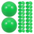 thumbnail image 1 of 25pcs Openable Balls Plastic Raffle Balls Table Tennis Balls Sphere Game Balls, 1 of 4