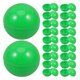 thumbnail image 1 of 25pcs Openable Balls Plastic Raffle Balls Table Tennis Balls Sphere Game Balls, 1 of 4
