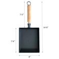 Cast Iron Japanese Tamagoyaki Omelet Pan with Wooden Handle