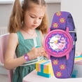 thumbnail image 5 of Watches for Kids Analog Watches with Elastic Fabric Strap for Girls Boys Birthday Christmas Gift for Kids, 5 of 7