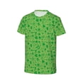 thumbnail image 3 of Honeii St Patrick's Day Print Kids Boy T-Shirt,Breathable Round Neck Tee,Stylish Summer Tee for Boys, for Outdoor Activities and Casual Wear, 3 of 7