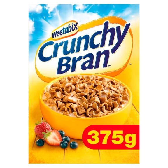 Weetabix Crunchy Bran Cereal 375G, Imported from Britain