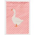 thumbnail image 1 of Carolines Treasures BB7892GF Embden Goose Pink Check Garden Flag, 1 of 3