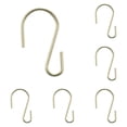 thumbnail image 5 of 50Pcs S Hooks for Hanging - S Shaped Hooks for Kitchen Utensil and Closet Rod - Gold S Hooks for Hanging Plants, Pots and Pans, Bags, Towels, Hats - Heavy Duty Durable & Rustproof(Gold-50pcs,1x0.5"), 5 of 5