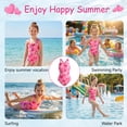 thumbnail image 5 of Girls One Piece Swimsuits 5T Swimsuit Girls Bathing Suits For Girls, 5 of 8