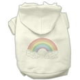 thumbnail image 4 of Pet, Dog  Cat Hoodie Rhinestone, "Rainbow", 4 of 6