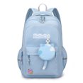 thumbnail image 2 of Mochila de nailon para campus, bolso de hombro de dibujos animados duradero, regalos para niños (azul), 2 of 7