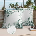 thumbnail image 3 of Outdoor Pillow Covers 24x24 Set of 2, Waterproof Patio Throw Pillowcase Protectors, Square Decorative Pillow Shams Cushion Covers for Seat Bed Couch Sofa, 3 of 8