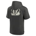 thumbnail image 3 of Men's Fanatics Charcoal Cincinnati Bengals Elements Future Ground Lettering Short Sleeve Pullover Hoodie, 3 of 3