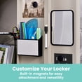 thumbnail image 4 of Lockermate By Bostitch Locker Kit, 12" Stac-A-Shelf, Black, 4 of 7