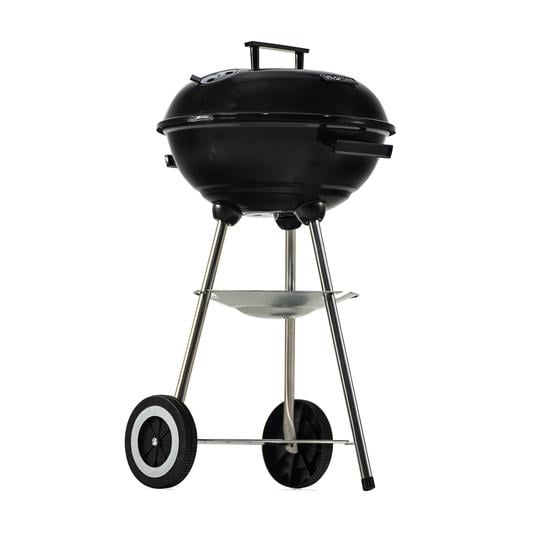 Asador de Carbon Portatil Pig Tail Fabricado en Acero de 22" de diametro
