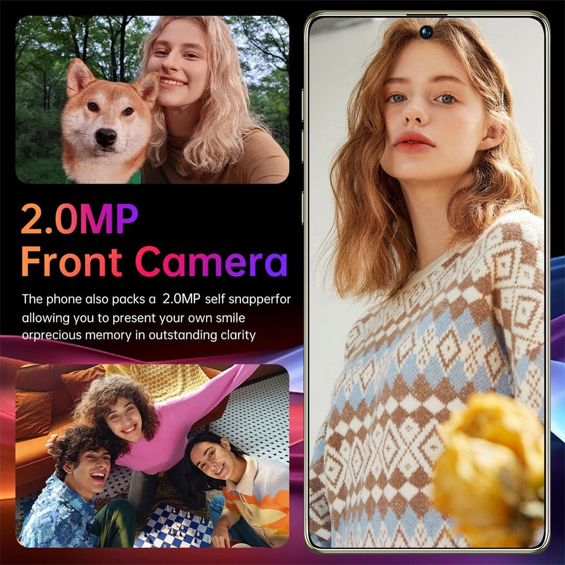 FYTPOV Android Phone, The New Spark 20pro + Android 6.8-inch 4G All Netcom 3 + 64G Smartphone, Cell Phones Unlocked