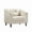 White, variant on Modern&nbsp;Sofa Chair Living Room Chair Microfiber Sofa Couch Seat for Living Room, Bedroom, Small Space, Grey