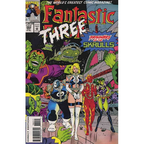 Fantastic Four (Vol. 1) #382 VF ; Marvel Comic Book